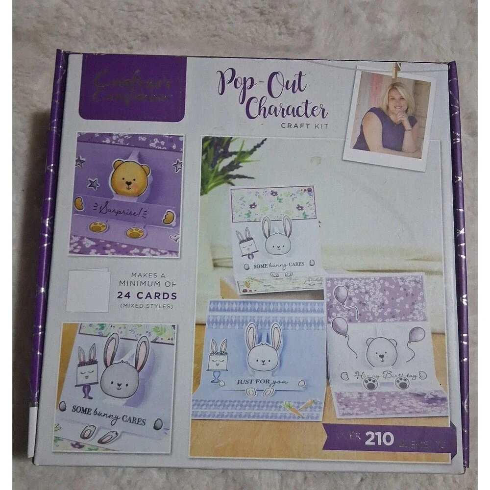Crafters Companion Pop-out Character craft kit